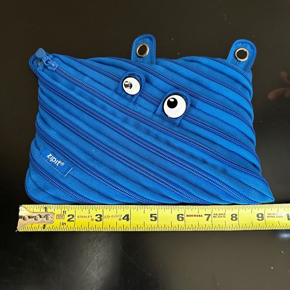 Zipit Monster 3 -Ring Pencil Pouch. NWOT - Picture 3 of 6